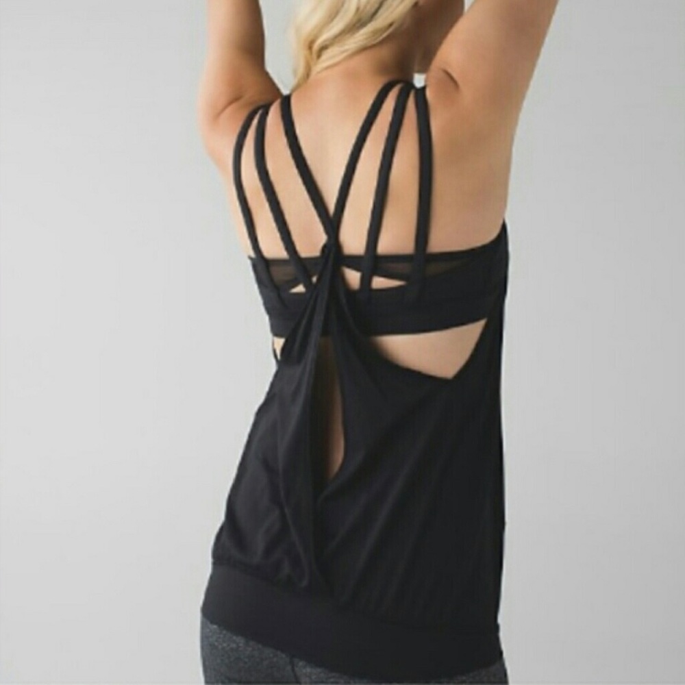 1 day Sale NEW lululemon Nouveau Limits Black 10
